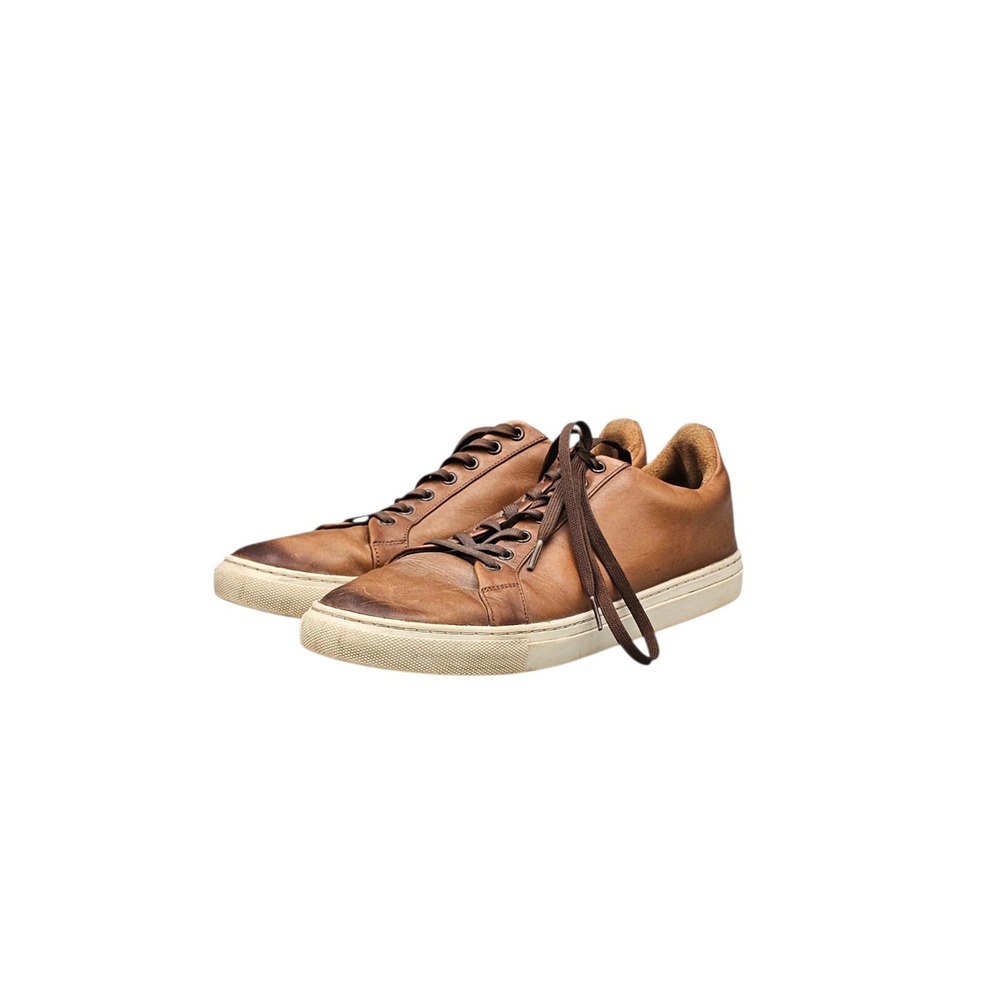 Thursday Men's Size 10 US Premier Low Top Toffee Tan Leather Sneakers Shoes READ - Picture 3 of 8